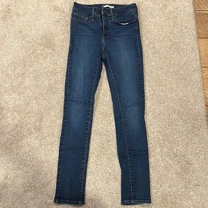 Levi Blue Skinny Jeans